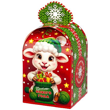 Новогодний подарок Вкусный новогодний подарок «Белые барашки»