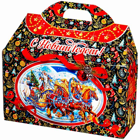 Сладкий новогодний подарок Чемоданчик В Гостях у Сказки